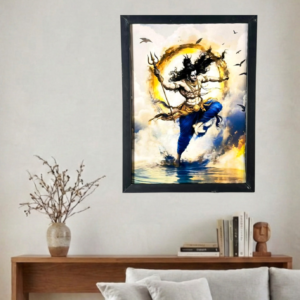 Mahadev Tandav Frame – Wall Art Frame