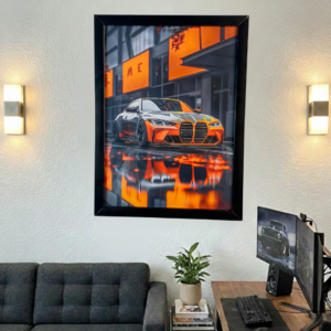 BMW M4 Scenery Frame – Wall Art Frame