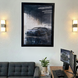 Bugatti Chiron Frame – Wall Art Frame
