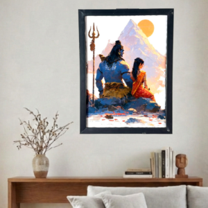 Shiv and Parvati Frame – Wall Art Frame