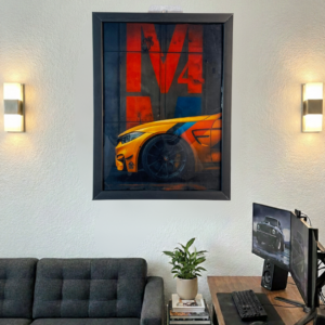 BMW M4 Frame – Wall Art Frame