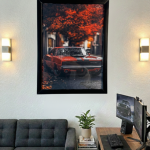 1969 Dodge Charger Frame – Wall Art Frame