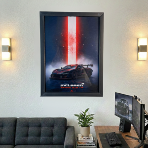 Mclaren Senna GTR LM Frame – Wall Art Frame