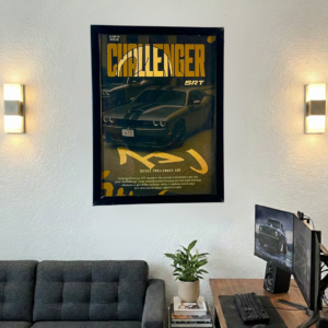 Dodge Challenger Frame – Wall Art Frame