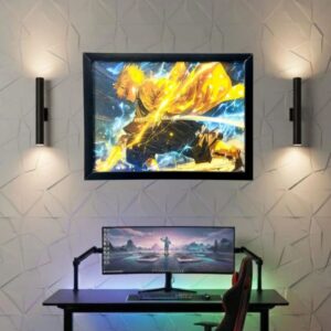 Zenitsu Agatsuma Frame Fight 2 – Wall Art Frame