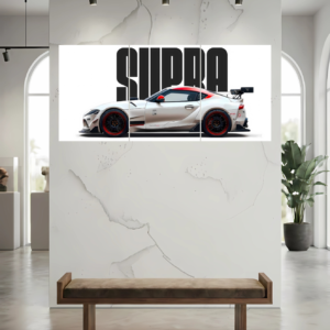 Supra Super Car D1 Split Poster - Wall Art Poster