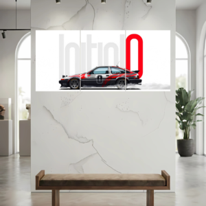 Toyota AE86 Sprinter Split Poster - Wall Art Poster