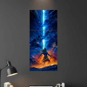 Shiv Ji D2 Split Poster - Wall Art Poster