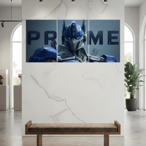 Optimus Prime D1 Split Poster - Wall Art Poster